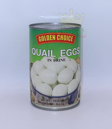 Golden Choice Quail Eggs 425g - Crown Supermarket