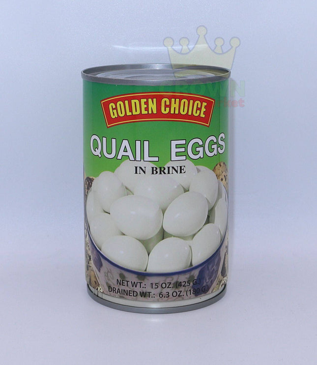 Golden Choice Quail Eggs 425g - Crown Supermarket