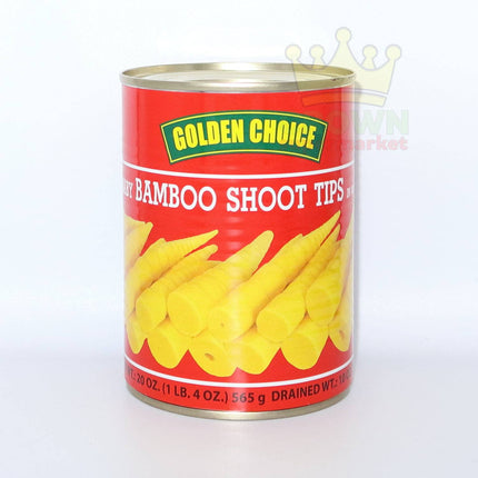 Golden Choice Baby Bamboo Shoot Tips in Water 565g - Crown Supermarket