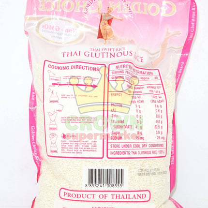 Golden Choice Glutinous Rice 2kg - Crown Supermarket