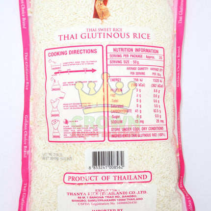 Golden Choice White Glutinous Rice 1kg - Crown Supermarket