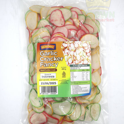 Golden Choice Garlic Cracker Fancy 400g - Crown Supermarket
