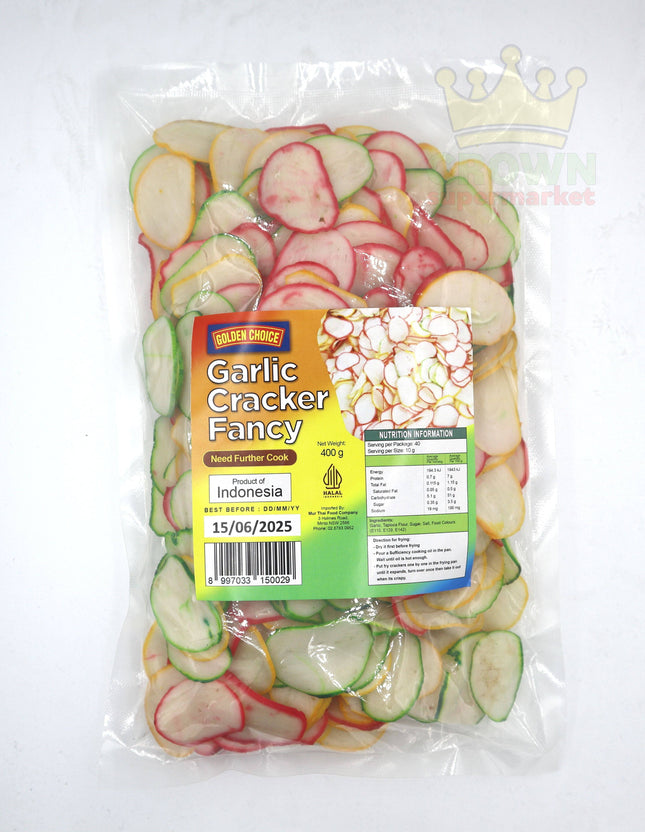 Golden Choice Garlic Cracker Fancy 400g - Crown Supermarket
