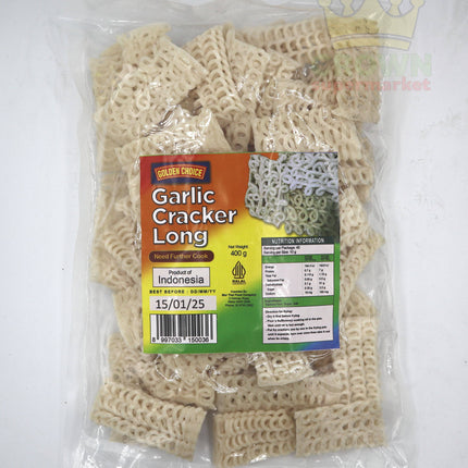 Golden Choice Garlic Cracker Long 400g - Crown Supermarket