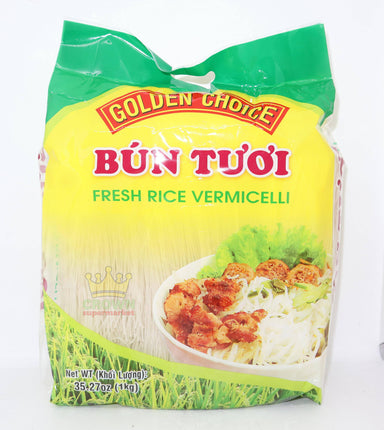 Golden Choice Bun Tuoi - Rice Vermicelli 1kg - Crown Supermarket
