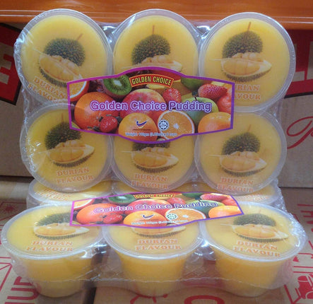Golden Choice Durian Pudding 6 X 110g - Crown Supermarket