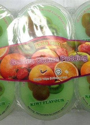 Golden Choice Kiwi Pudding 6 X 110g - Crown Supermarket