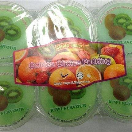 Golden Choice Kiwi Pudding 6 X 110g - Crown Supermarket