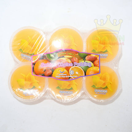 Golden Choice Mango Pudding 6 X 110g - Crown Supermarket