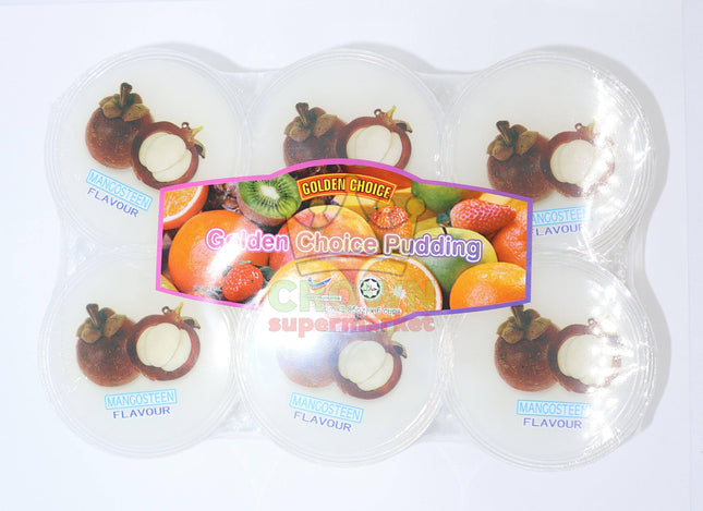 Golden Choice Mangosteen Pudding 6 X 110g - Crown Supermarket