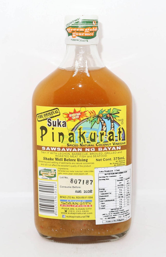 Golden Gourmet Suka Pinakurat Extra Hot 375ml - Crown Supermarket