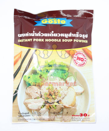 Gosto Pork Noodle Soup Powder 150g - Crown Supermarket