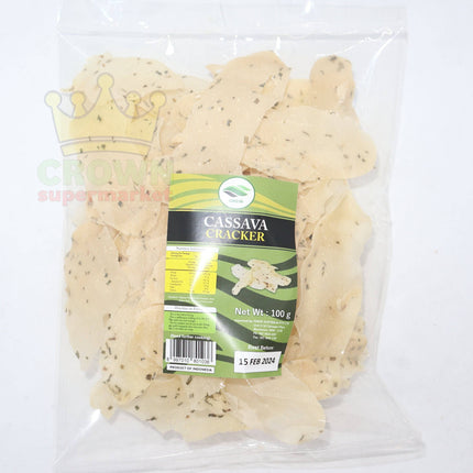 Grein Cassava Cracker (Uncooked) 100g - Crown Supermarket