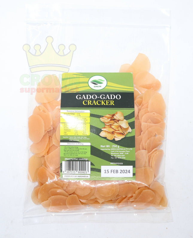 Grein Gado-Gado Cracker (Uncooked) 250g - Crown Supermarket