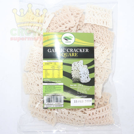Grein Garlic Cracker Square (Uncooked) 250g - Crown Supermarket