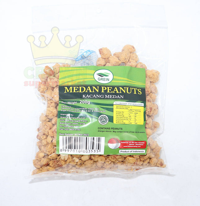 Grein Medan Peanuts (Kacang Medan) 200g - Crown Supermarket