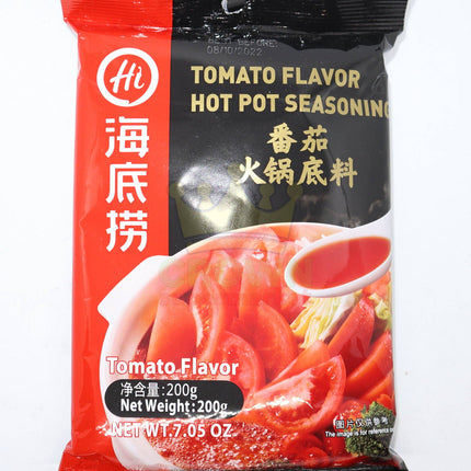 Hai Di Lao Tomato Flavor Hot Pot Seasoning 200g - Crown Supermarket