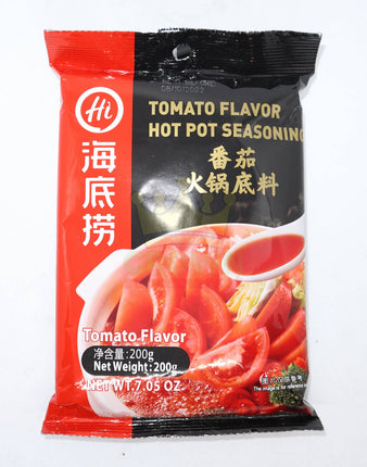 Hai Di Lao Tomato Flavor Hot Pot Seasoning 200g - Crown Supermarket