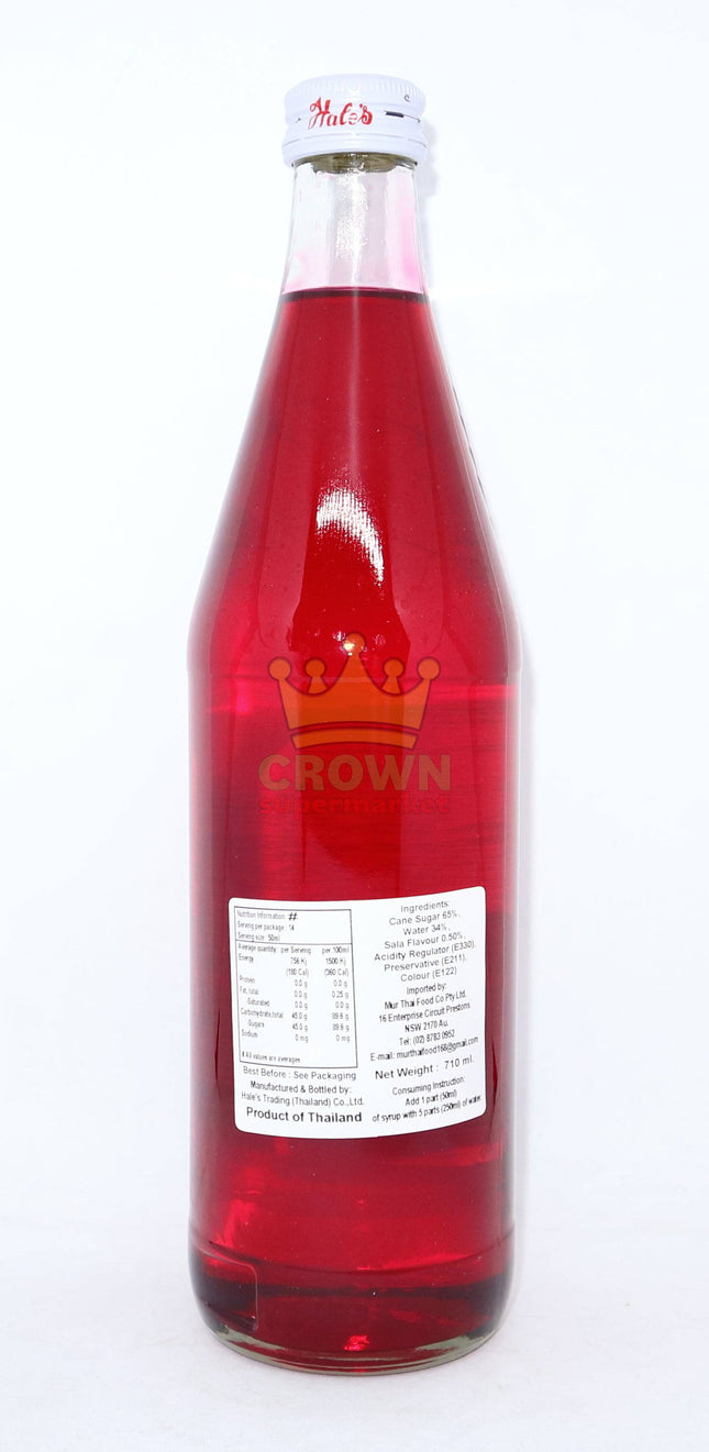 Hale's Blue Boy Sala Syrup 710ml - Crown Supermarket