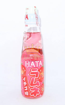 Hata Ramune Drink Strawberry 200ml - Crown Supermarket