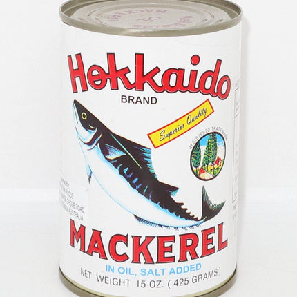Hokkaido Mackerel in Oil 425g - Crown Supermarket