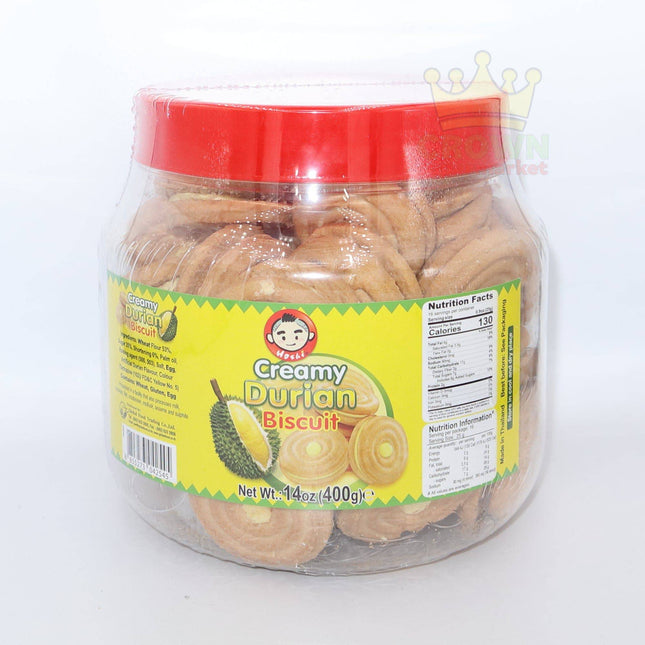 Hoshi Creamy Durian Biscuit 400g - Crown Supermarket
