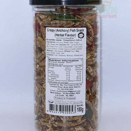 Hoshi Fish Snack Herbal Flavour 180g - Crown Supermarket