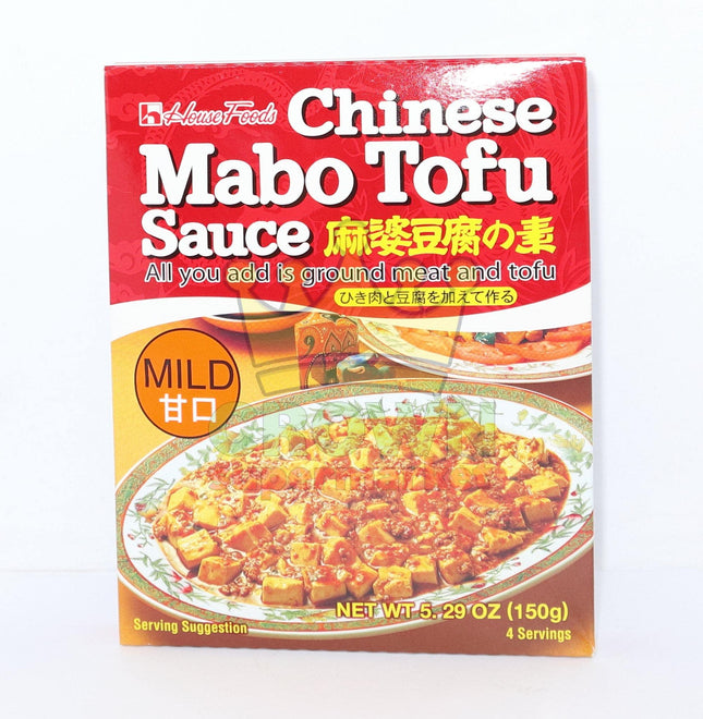 House Foods Chinese Mabo Tofu Sauce Mild 150g - Crown Supermarket