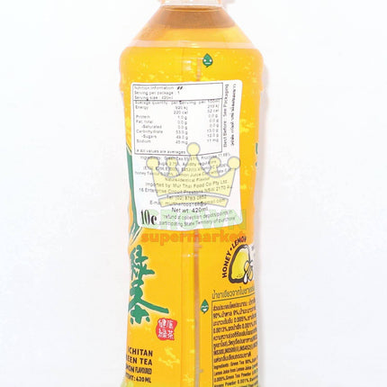 Ichitan Green Tea Honey Lemon 420ml - Crown Supermarket