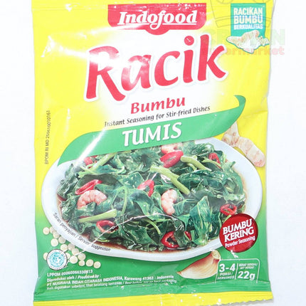 Indofood Racik Bumbu Tumis (Seasoning for Stir-Fry) 22g - Crown Supermarket