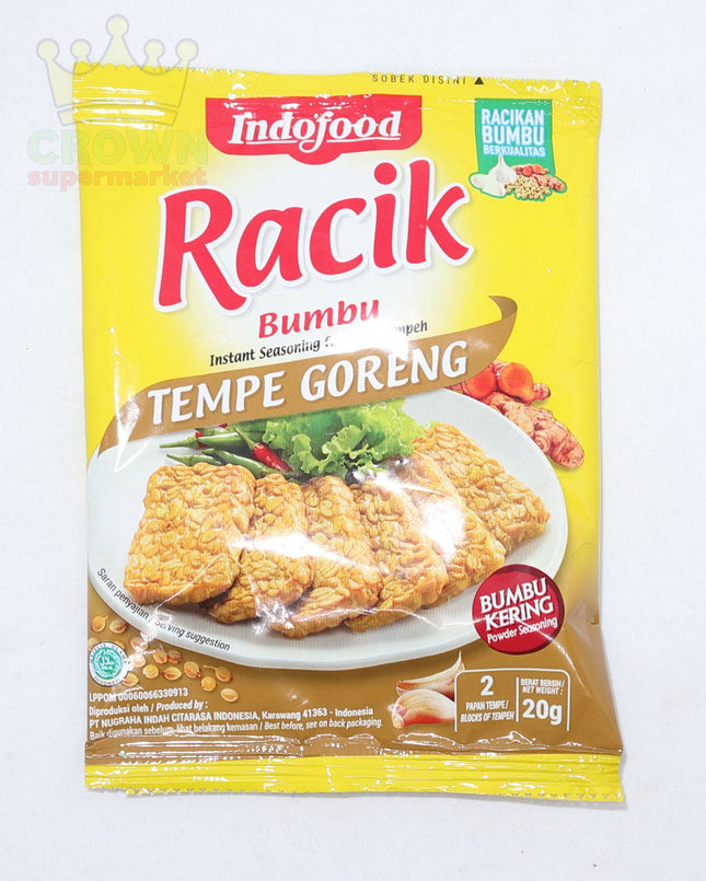 Indofood Racik Tempe Goreng (Seasoning for Fried Tempeh) 20g - Crown Supermarket