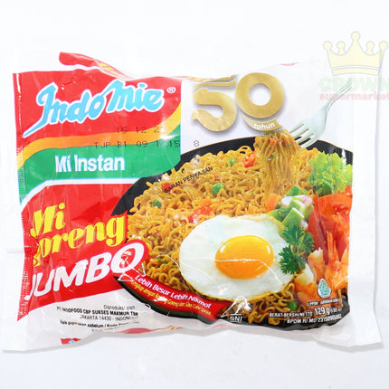 Indomie Mi Goreng Jumbo 129g - Crown Supermarket