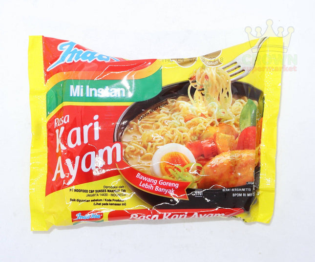 Indomie Rasa Kari Ayam (Chicken Curry Flavour) 5x72g - Crown Supermarket