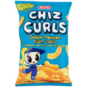 Jack n Jill Chiz Curls Cheese 120g - Crown Supermarket