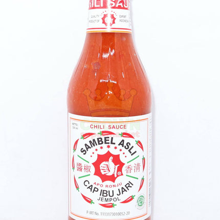 Jempol Sambel Asli (Chili Sauce) Original 320ml - Crown Supermarket