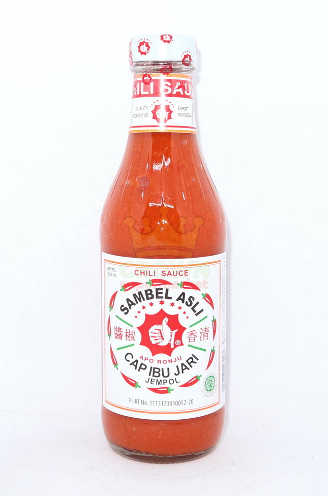 Jempol Sambel Asli (Chili Sauce) Original 320ml - Crown Supermarket
