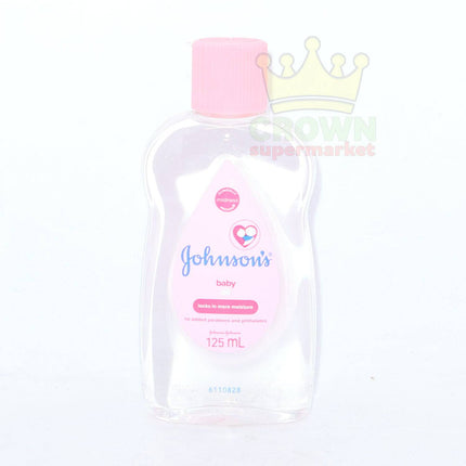 Johnson's Baby Oil Pink 125ml - Crown Supermarket