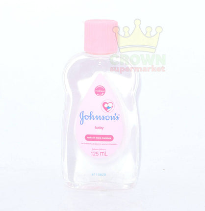 Johnson's Baby Oil Pink 125ml - Crown Supermarket