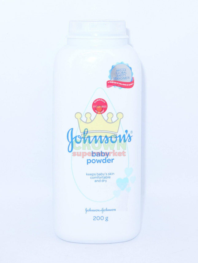 Johnson's Baby Powder (white) 200g - Crown Supermarket