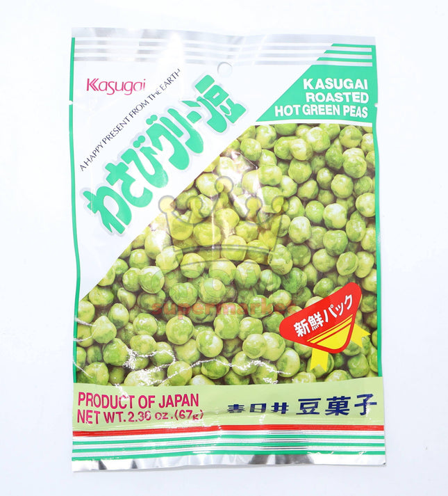 Kasugai Roasted Hot Green Peas 67g - Crown Supermarket