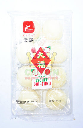 Kido Lychee Dai-Fuku (Mochi) 200g - Crown Supermarket