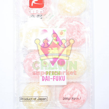 Kido Peach Dai-Fuku (Mochi) 200g - Crown Supermarket