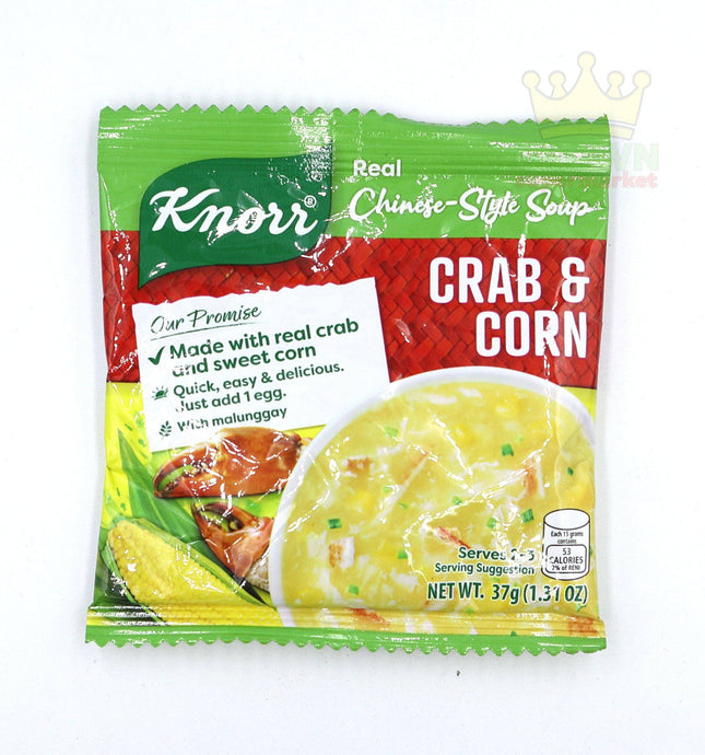 Knorr Crab & Corn Real Chinese Soup 37g - Crown Supermarket