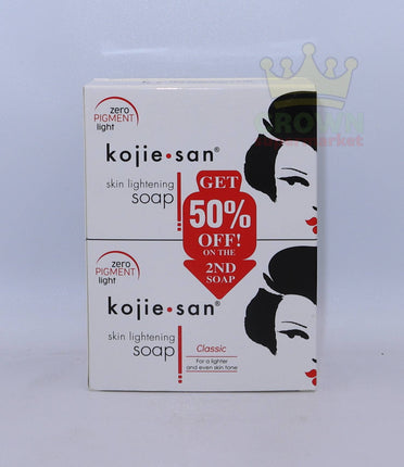 Kojie San Skin Lightening Soap 2x135g - Crown Supermarket