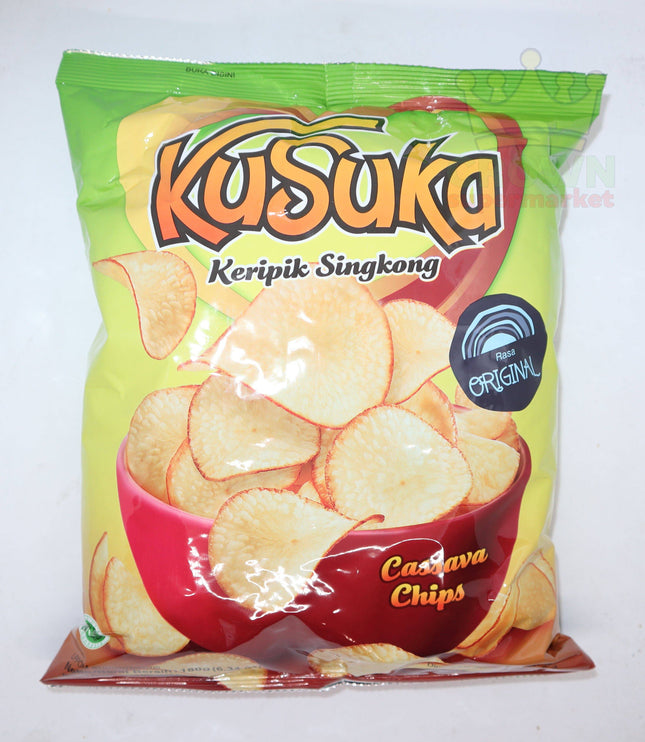 Kusuka Cassava Chips 180g - Crown Supermarket