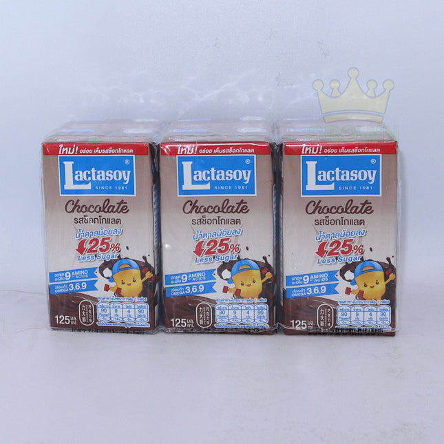 Lactasoy Soymilk Chocolate 6x125ml - Crown Supermarket