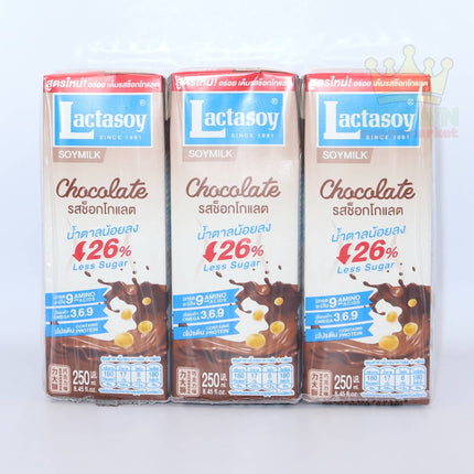 Lactasoy Soymilk Chocolate 6x250ml - Crown Supermarket