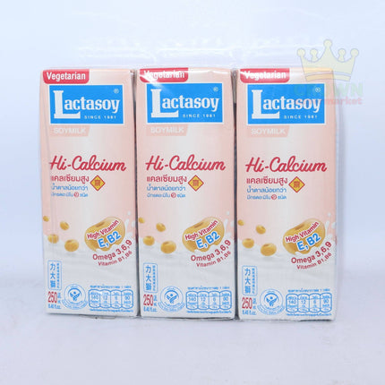 Lactasoy Soymilk Hi-Calcium 6x250ml - Crown Supermarket