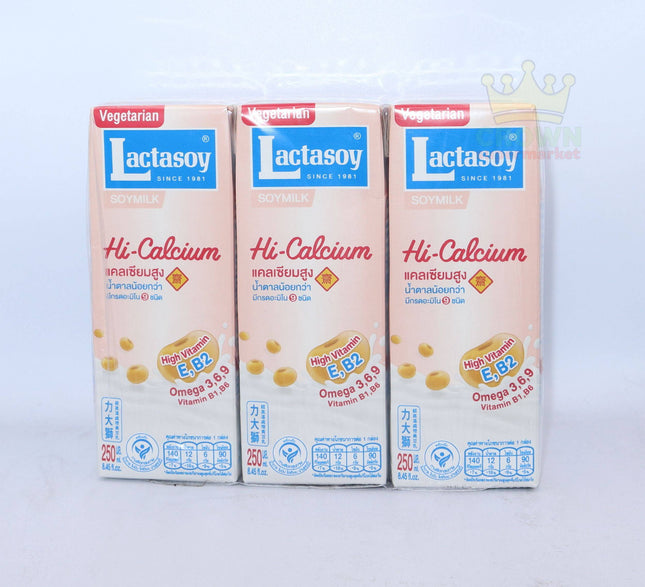 Lactasoy Soymilk Hi-Calcium 6x250ml - Crown Supermarket