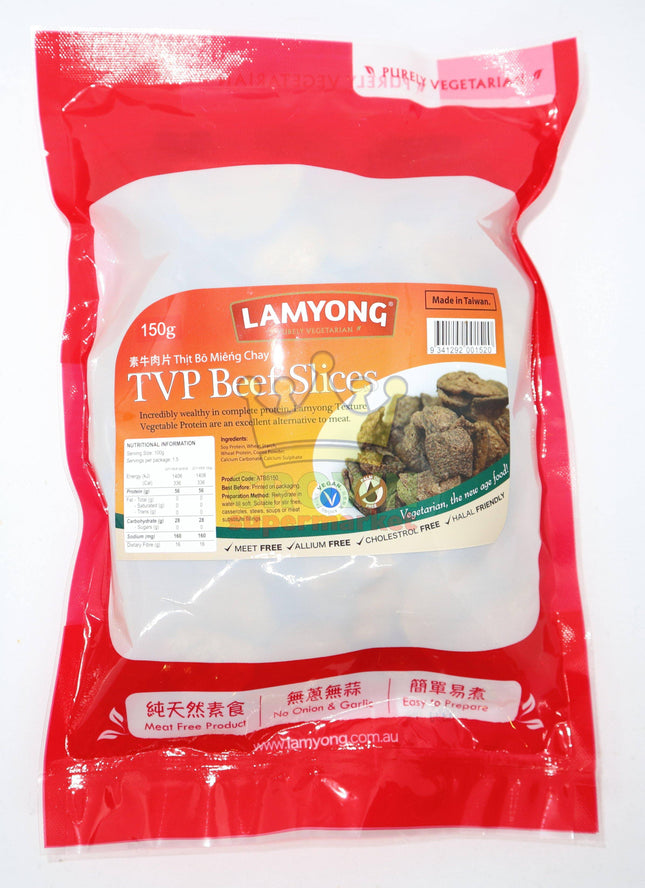 Lamyong TVP Beef Slices 150g - Crown Supermarket